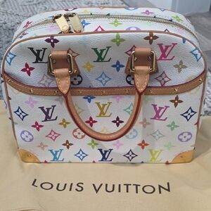 Authentic Louis Vuitton Multicolor Trouville X Murakami
